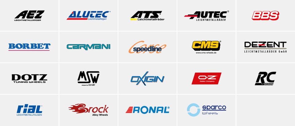 Markenübersicht Ihle tires GmbH Alle Felgenmarken bei Ihle tires GmbH