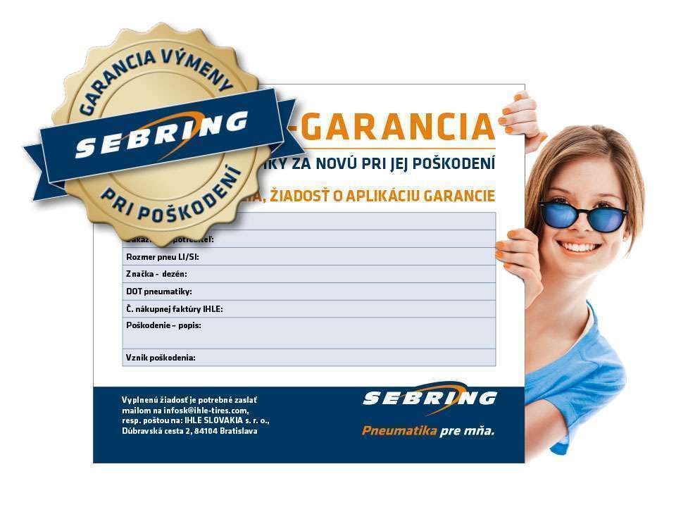 SEBRING-GARANCIA