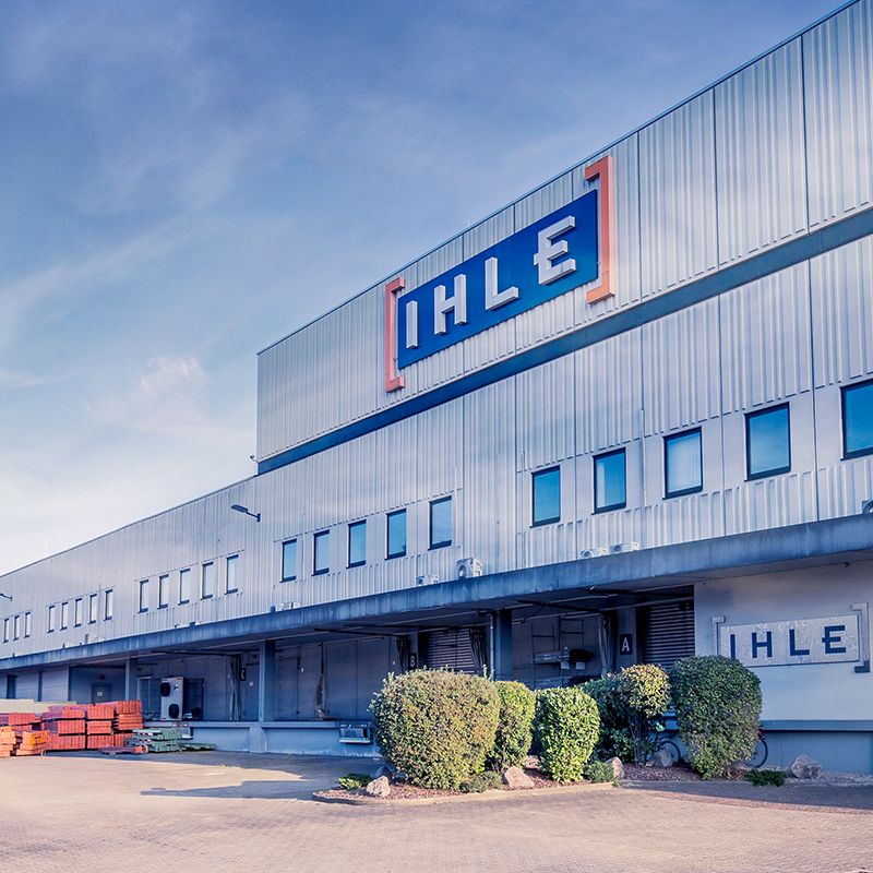 Sklad pre veľkoobchod s pneumatikami IHLE v Nemecku